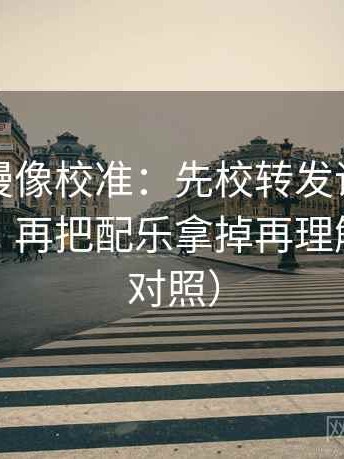 风车动漫像校准：先校转发语是不是再加工，再把配乐拿掉再理解（五点对照）
